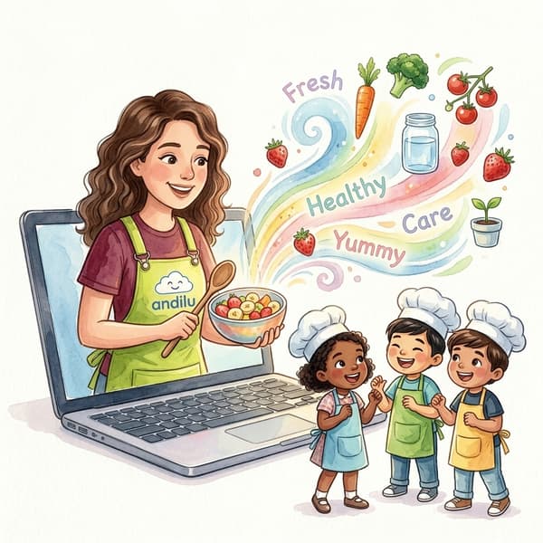 Healthy Kitchen Lab — taller de cocina saludable en inglés